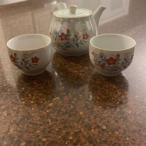 Vintage Japanese Tea set for 2